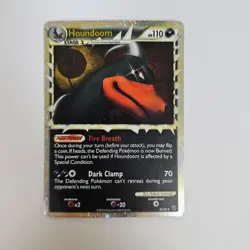 Pokemon TCG Houndoom Prime Undaunted Holo Card 82/90 LP Condition - Image 1
