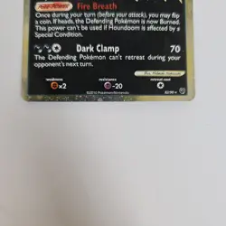 Pokemon TCG Houndoom Prime Undaunted Holo Card 82/90 LP Condition - Image 3