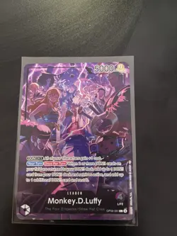 Monkey.D.Luffy OP09-061 Leader 2nd Anniversary Set One Piece Card Game Tcg - Image 2