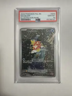 Magikarp Holo Illustration Rare Paldea Evolved Card 203/193 Sv02 PSA 10 English - Image 2