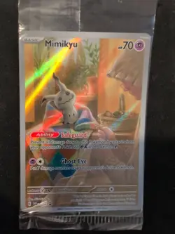 NM Mimikyu 075 SV: Scarlet & Violet Sealed Holo Promo Card Pokemon PAF - Image 4