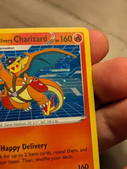 Special Delivery Charizard SWSH075 SWSH: Sword & Shield Promo Cards Holo W/Swirl - Image 3