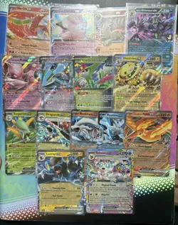 Big English Pokemon Tcg EX Card Bundle - Image 1