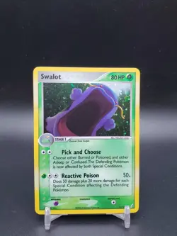 Swalot 11/100 EX Crystal Guardians Holo Rare NM Pokemon Card - Image 1