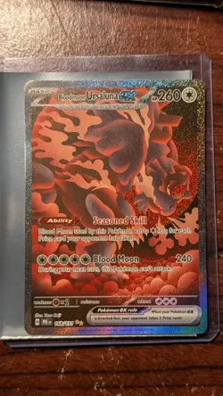 Bloodmoon Ursaluna ex 168/131 Sv: Prismatic Evolutions Pokemon Card - Image 1