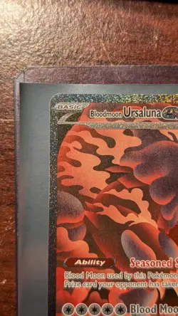 Bloodmoon Ursaluna ex 168/131 Sv: Prismatic Evolutions Pokemon Card - Image 2