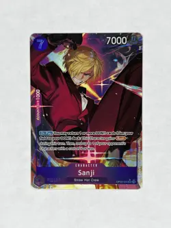 One Piece TCG Sanji OP09-065 SR Alternative Art Card English Edition - Image 1