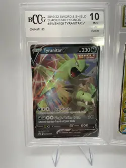3 Card Graded Lot Pokemon - Tyranitar V Alolan Exeggutor GX Bird Keeper BCCG PSA - Image 2