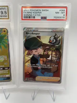 3 Card Graded Lot Pokemon - Tyranitar V Alolan Exeggutor GX Bird Keeper BCCG PSA - Image 4