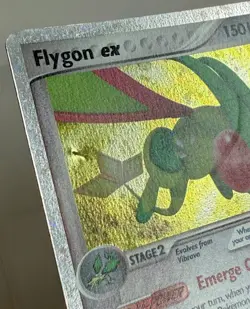 Flygon ex 87/92 EX Legend Maker Pokemon Card Holo Foil Rare HP - Image 3