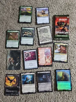 Magic the Gathering Booster Pack And Some Cards - Image 1