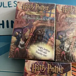 3X - Factory Sealed Lot of Harry Potter Trading Card Game 2 Player Starter Set - Image 2
