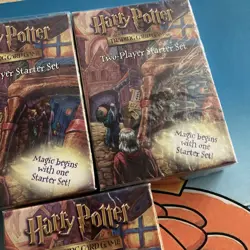 3X - Factory Sealed Lot of Harry Potter Trading Card Game 2 Player Starter Set - Image 3
