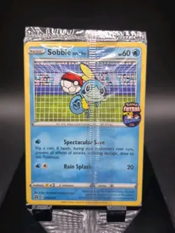 Sobble On the Ball Pokemon TCG Futsal Promo Card 005/005 New & Sealed - Image 1