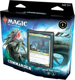 Magic: The Gathering Commander Legends - Reap the Tides | 100 Card Ready-to-Play - Image 1
