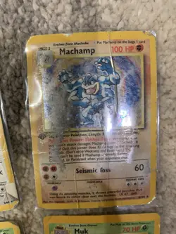 VINTAGE Pokemon Card Lot 9x Water DAMAGED, Wizard Of The Coast All holos 💫 - Image 4
