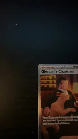 Giovanni's Charisma 204/165 SIR - Pokemon Card - Scarlet & Violet 151 - Image 2