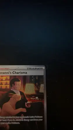 Giovanni's Charisma 204/165 SIR - Pokemon Card - Scarlet & Violet 151 - Image 3