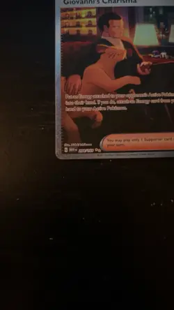 Giovanni's Charisma 204/165 SIR - Pokemon Card - Scarlet & Violet 151 - Image 5