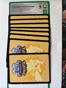 128x Pokemon TCG Online Live Mega Evolution Code Cards PICTURES SENT OF CODES - Image 1