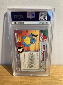 Pokemon Card Topps - SQUIRTLE PSA 10, WARTORTLE PSA 9, BLASTOISE PSA 10 ALL HOLO - Image 3