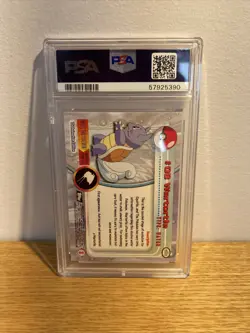 Pokemon Card Topps - SQUIRTLE PSA 10, WARTORTLE PSA 9, BLASTOISE PSA 10 ALL HOLO - Image 5
