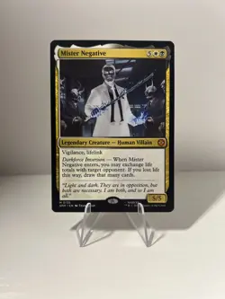Magic the Gathering Marvel's Spider-Man Mister Negative M 0135 Standard Regular - Image 1
