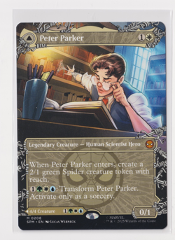 MTG x Marvel's Spider-Man Peter Parker / Amazing (0208) (Non-Foil) - NM / M - Image 1