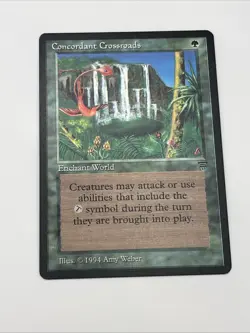 Concordant Crossroads MTG Legends Near-Mint Magic The Gathering 1994 - Image 4