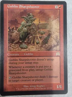 Magic the Gathering: Goblin Sharpshooter Onslaught Regular Rare - Image 1