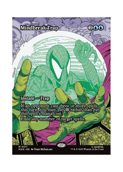 Magic the Gathering MTG MAR Mindbreak Trap 11 Regular Near Mint - Image 1