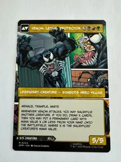 Eddie Brock (0224) (Borderless) NM - Marvel's Spider-Man - MTG - Image 2