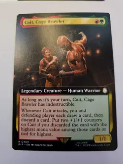 MTG -Cait, Cage Brawler Fallout - #409 - Image 1