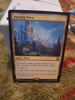 Starting Town 0289 Regular Land Magic the Gathering Final Fantasy - Image 1