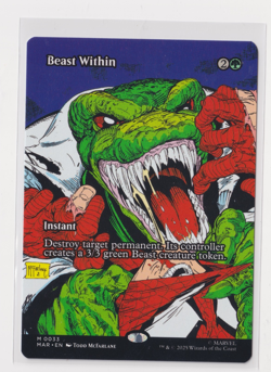 MTG x Marvel's Spider-Man Beast Within (0033) (Borderless Non-Foil) - NM / M - Image 1