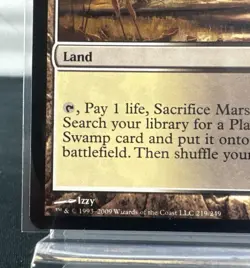 Magic The Gathering: Marsh Flats Zendikar Regular Fetch Land - MF1 - Image 5