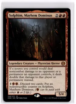 Solphim, Mayhem Dominus | [ONE] LP x1 MTG Magic: the Gathering - Image 1