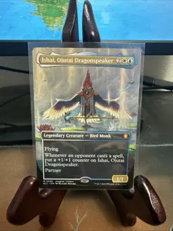 Ishai, Ojutai Dragonspeaker (Borderless) Commander: Bloomburrow Regular - Image 1