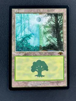 MtG - Full Set of 5x Guru Lands - Forest Island Mountain Plains Swamp - Magic - Image 2