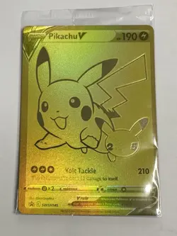 Gold Pikachu V SWSH145 Poke Ball SWSH146 SEALED Pokemon Celebrations UPC PROMOS! - Image 2