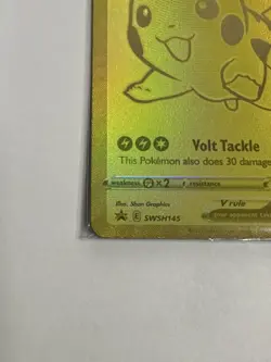 Gold Pikachu V SWSH145 Poke Ball SWSH146 SEALED Pokemon Celebrations UPC PROMOS! - Image 5