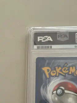 Meowth Promo 10 Black Star Stamped Holo Pokemon TCG PSA 9 - Image 3