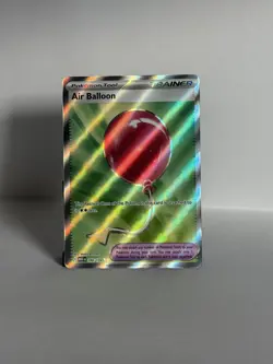 AIR BALLOON Ultra Rare Holo Trainer #166/132 Pokemon Mega Evolution English NM - Image 1