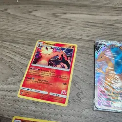 Pokemon TCG Charizard v SWSH050 EX GO Lot of 7 Cards - Image 2