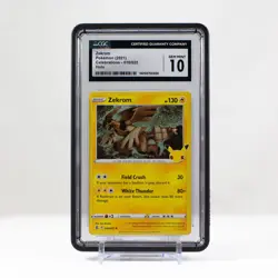 Pokemon Zekrom Holo #010 Celebrations 2021 - CGC 10 - Image 1