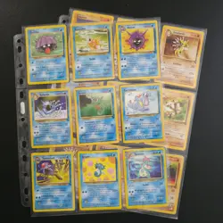 36x WOTC Pokemon Karten Sammlung gemischt div. Set TCG non Holo Vintage /L27 - Image 2