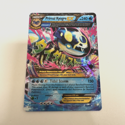 Pokemon TCG Primal Kyogre EX (Alpha) 55/160 Pokemon XY Primal Clash - Near Mint - Image 1
