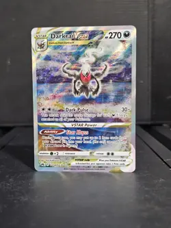 2023 Pokemon Darkrai VSTAR Crown Zenith GalarianGallery Ultra Rare #GG50/GG70 NM - Image 1