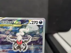 2023 Pokemon Darkrai VSTAR Crown Zenith GalarianGallery Ultra Rare #GG50/GG70 NM - Image 3
