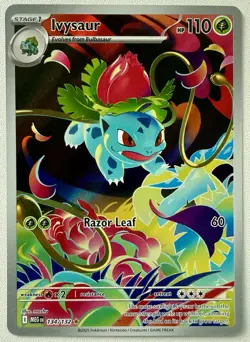 Ivysaur 134/132 Illustration Rare - Pokemon TCG Mega Evolution- Pack Fresh NM+/M - Image 1